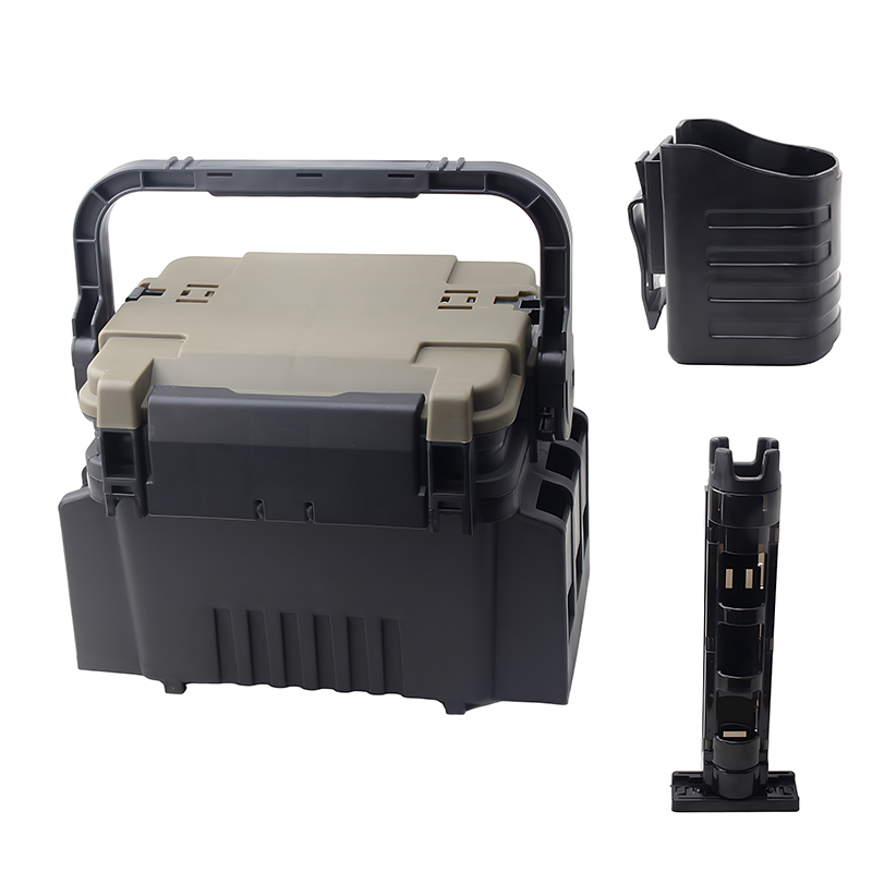 Grande caixa de pesca organiza - Fishing Kayak Crate avaliação e preço