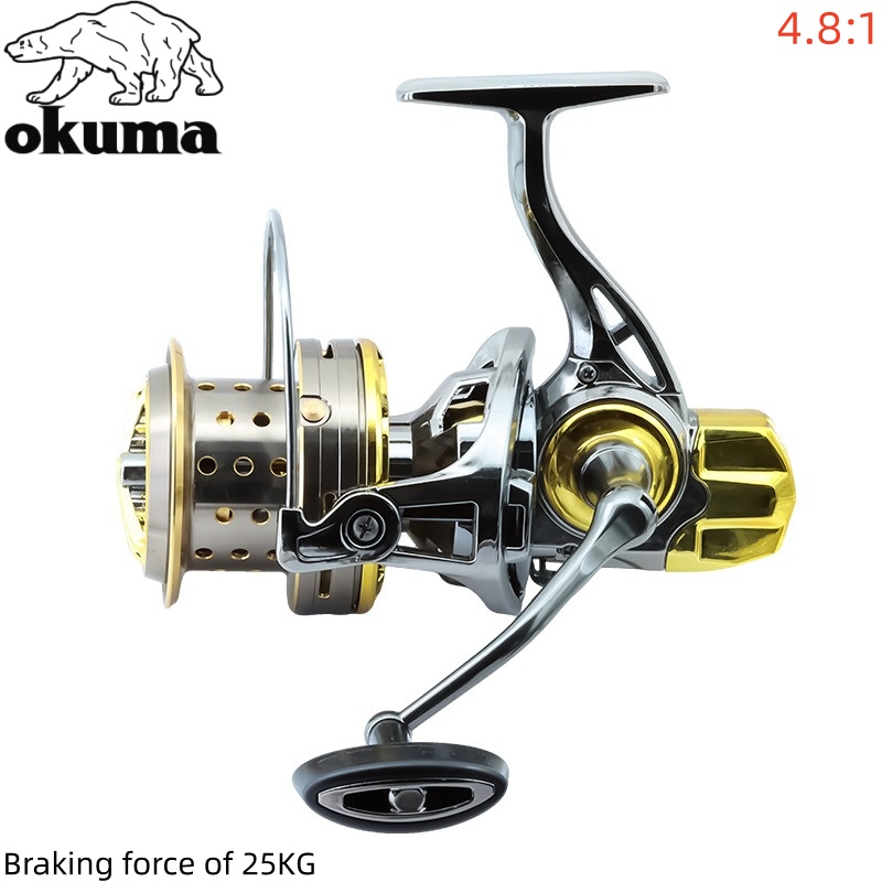Carretilha de Pesca OKUMA 8000 - Daiwa Reel Bg avaliação e preço
